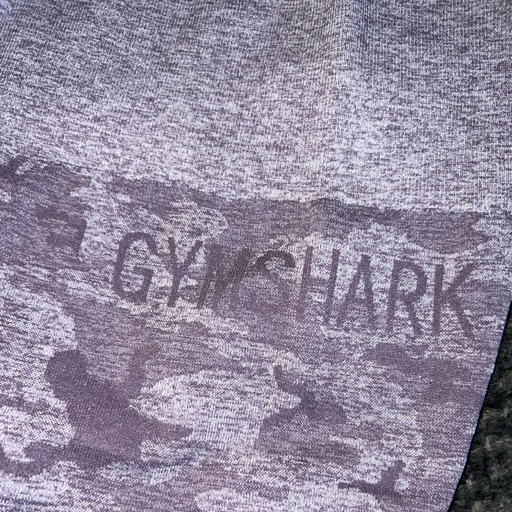 Gymshark purple camo leggings